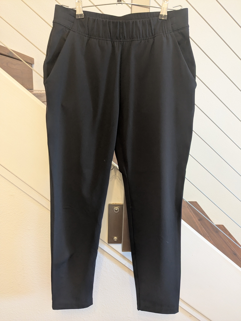 Babaton Black Cropped Ankle Pants
